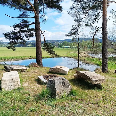 Klidna Lokalita Na Kraji Lesa, Cely Dum S Uschovnu Kol Villa Nova Bystrice Exterior photo